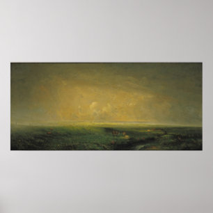 Póster Lluvia y sol, c.1873