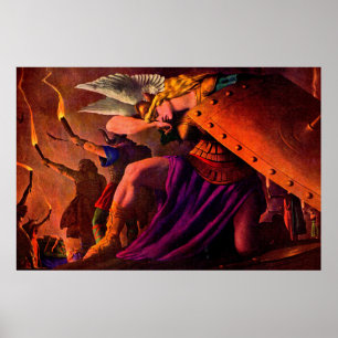 Póster Lluvias brundas en el Pirineo Funeral de Sigfried