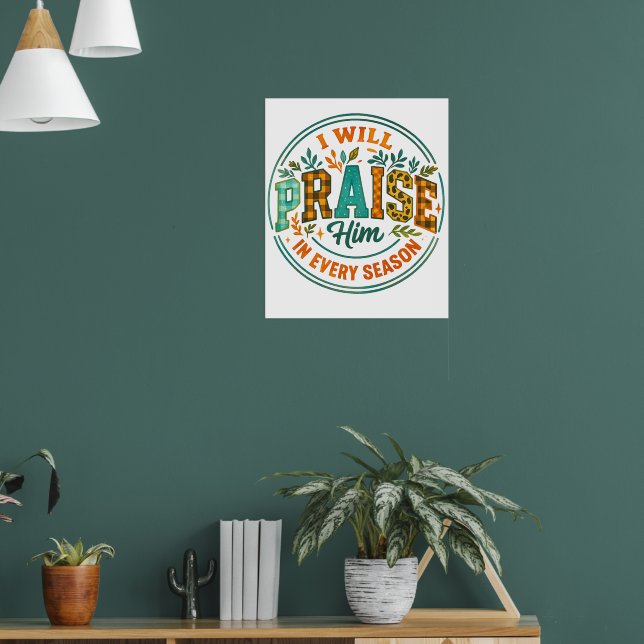 Póster Lo Alabaré... (Salón 1)