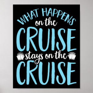 Póster Lo divertido que pasa en el crucero se queda en el