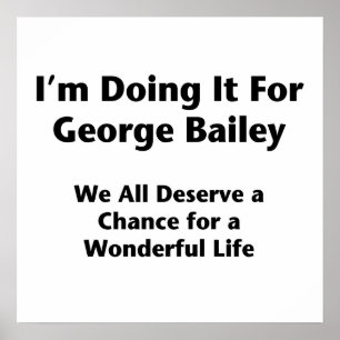 Póster Lo estoy haciendo por George Bailey — Occupy Wall
