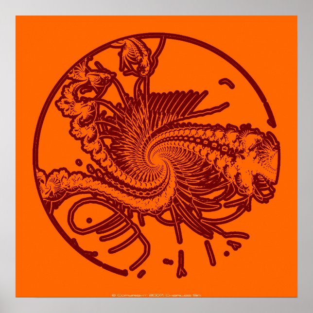 Póster Lo fósil. 2 (Frente)