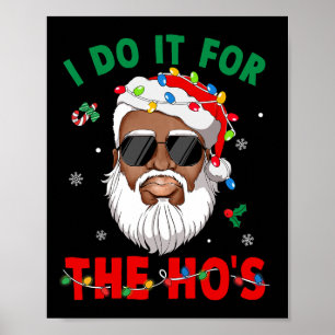 Póster Lo hago por el negro afroamericano de Ho