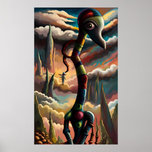 Póster Lo largo y lo corto de Ken Gage Art