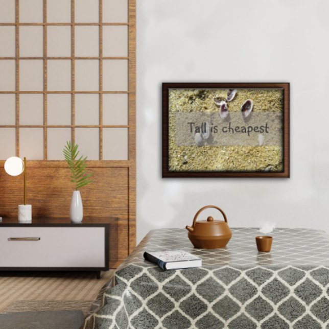 Póster Lo más barato es decir poster (Subido por el creador)