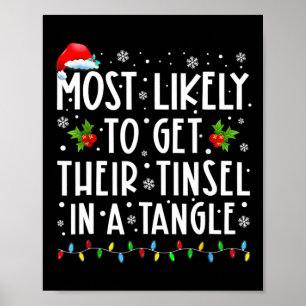 Póster Lo Más Probable Es Conseguir Su Pestaña En Una Fam