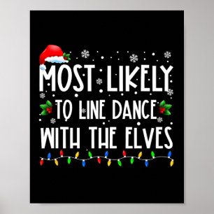 Póster Lo Más Probable Es Hacer Baile Con Los Navidades D