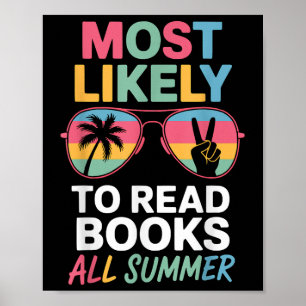 Póster Lo Más Probable Es Leer Libros Todo Maestro Gracio