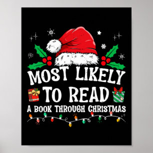 Póster Lo Más Probable Es Leer Un Libro Que Coincida Con 