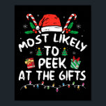 Póster Lo Más Probable Es Mirar A La Actual Santa Christm<br><div class="desc">Lo Más Probable Es Mirar A La Actual Familia De Navidades De Santa</div>