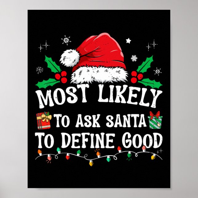 Póster Lo Más Probable Es Pedirle A Santa Sede Que Defina (Frente)