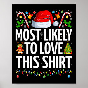 Póster Lo Más Probable Es Que Amen Esta Graciosa Navidad 
