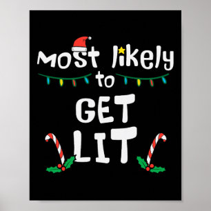 Póster Lo más probable es que consigan que los Navidades 