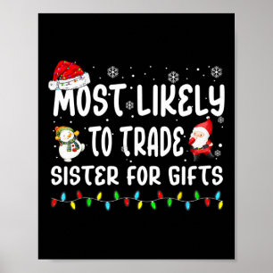 Póster Lo Más Probable Es Que La Hermana Comercial Haga F