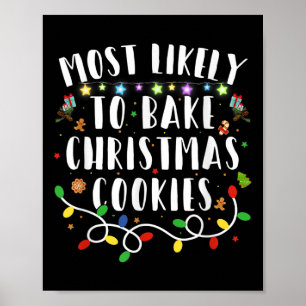Póster Lo Más Probable Es Que Los Navidades Cocinen A La 