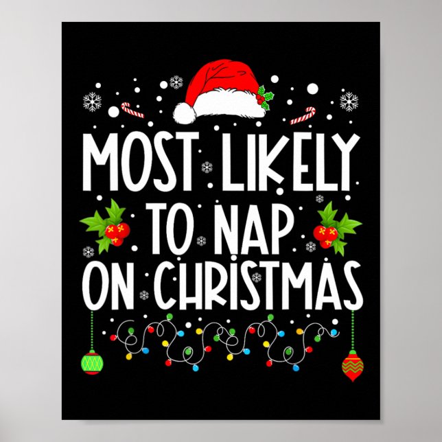 Póster Lo Más Probable Es Que Se Apretee A Los Navidades  (Frente)