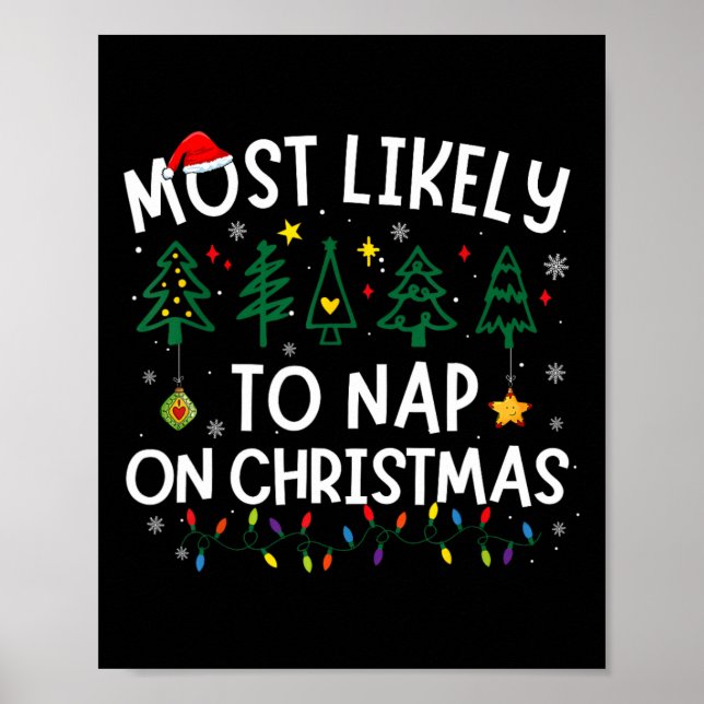 Póster Lo Más Probable Es Que Se Apretee A Los Navidades  (Frente)