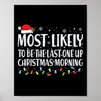 Póster Lo Más Probable Es Que Sea El Último Navidad De Ma