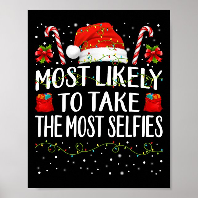 Póster Lo Más Probable Es Tomar La Mata De Los Navidades  (Frente)