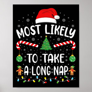 Póster Lo Más Probable Es Tomar Una Larga Nap Con Los Nav