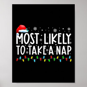 Póster Lo Más Probable Es Tomar Vacaciones Para Navidades