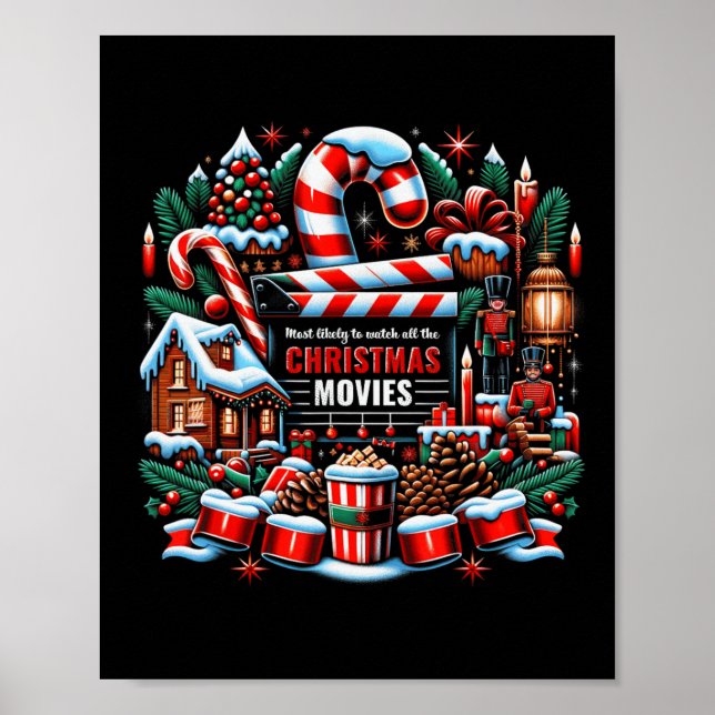 Póster Lo Más Probable Es Ver Todas Las Películas De Los  (Frente)