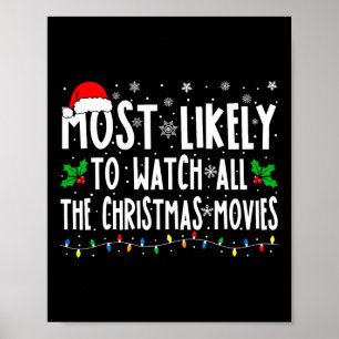 Póster Lo Más Probable Es Ver Todos Los Navidades Películ
