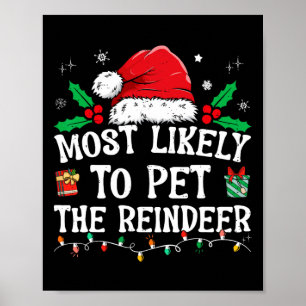 Póster Lo Más Probable Para Mascota A Los Navidades De La