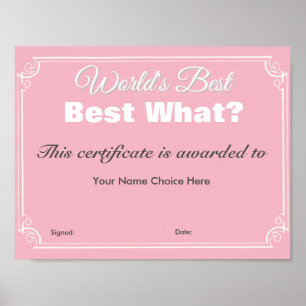 Póster Lo mejor del mundo