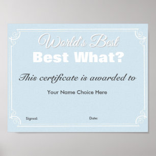 Póster Lo mejor del mundo