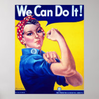 Lo podemos hacer Rosie the Riveter Poster extra gr