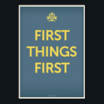 Póster Lo primero<br><div class="desc"></div>