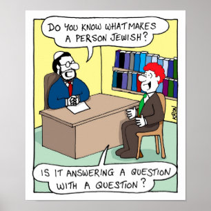 Póster Lo que hace a una persona judía