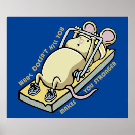 Póster Lo que no te mata te hace más fuerte