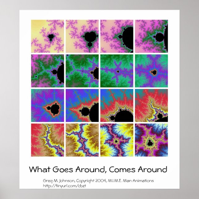 Póster Lo que sucede, viene (Frente)