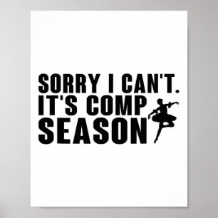 Póster Lo siento, no puedo comp temporada animar a Gilrs