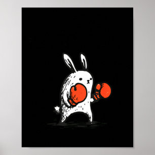 Póster Lo suficientemente alto para las espinillas conejo