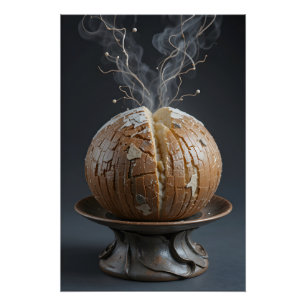 Póster Loaf de artesano cerámico