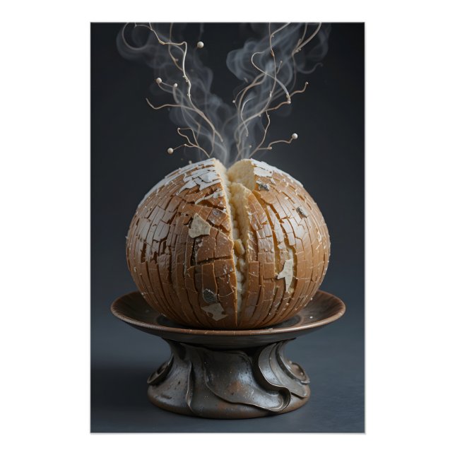 Póster Loaf de artesano cerámico (Anverso)