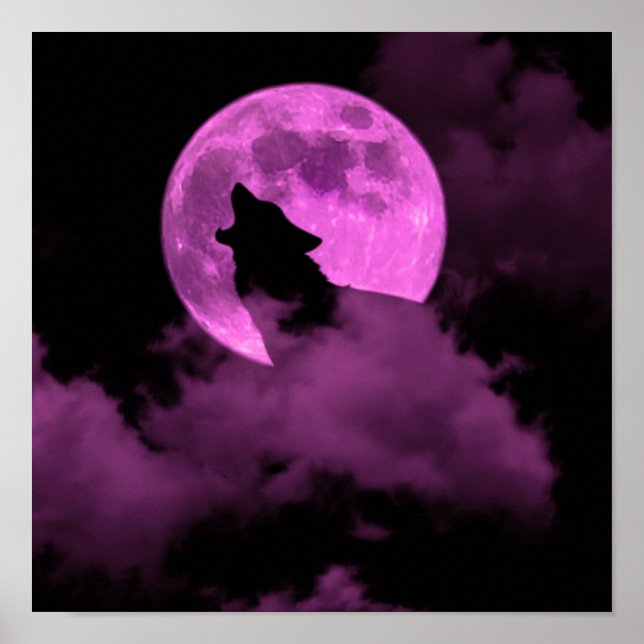 Póster lobo (Frente)