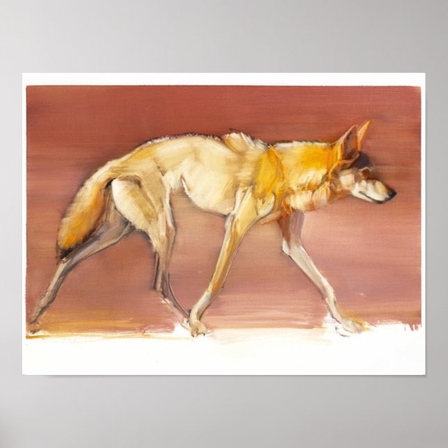 Póster Lobo árabe 2010 (Frente)
