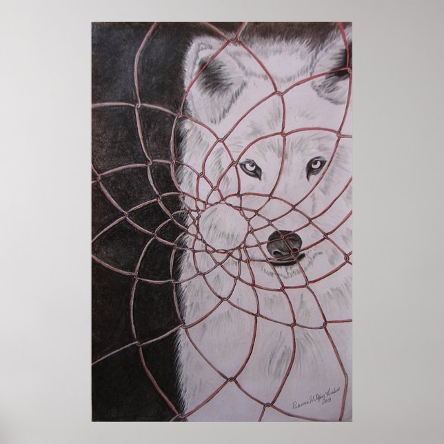 Póster Lobo blanco (Frente)