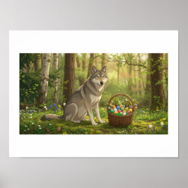 Póster Lobo de Pascua