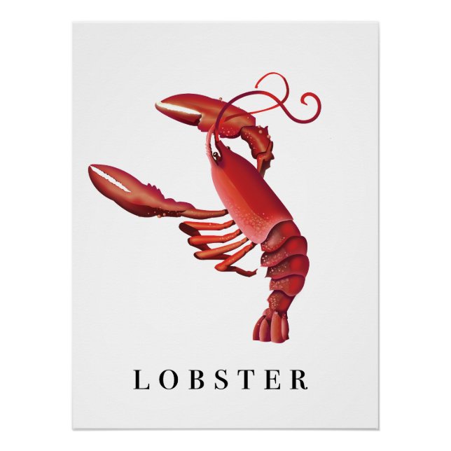 Póster Lobster (Anverso)