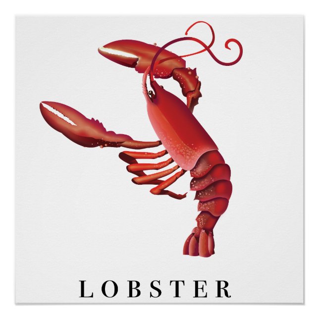 Póster Lobster (Anverso)