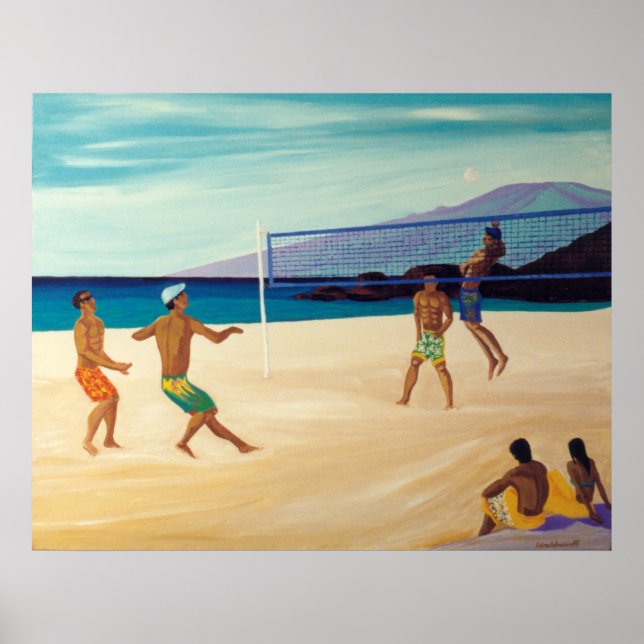 Póster Locales de Kaanapali (Frente)