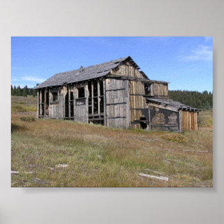 Póster Localidades fantasma de Colorado