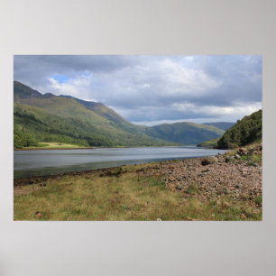 Póster Loch Leven Summer View, Escocia