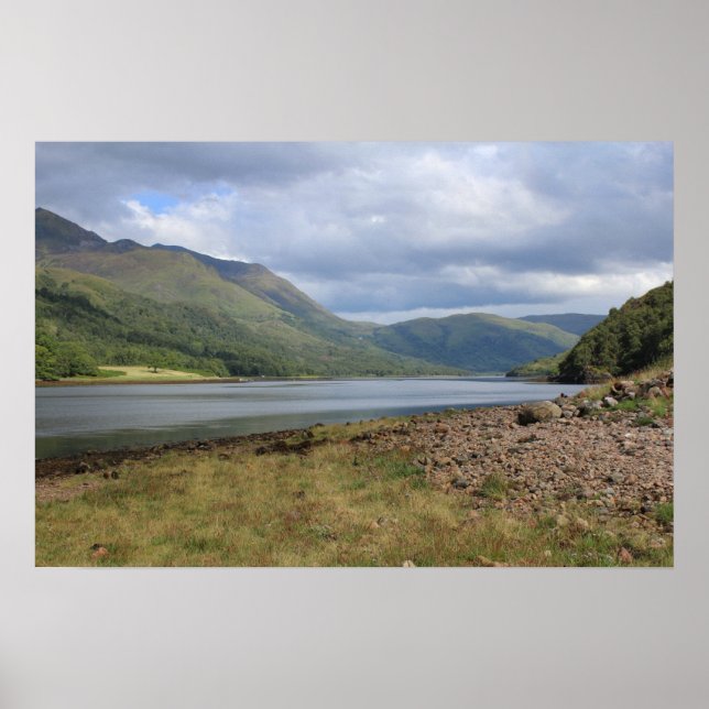 Póster Loch Leven Summer View, Escocia (Frente)