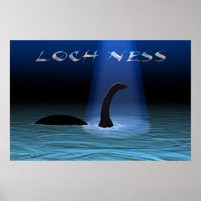 Póster Loch Ness 1 (Frente)